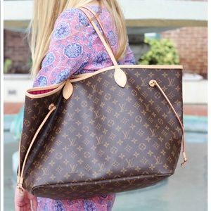 💯 authentic neverfull gm